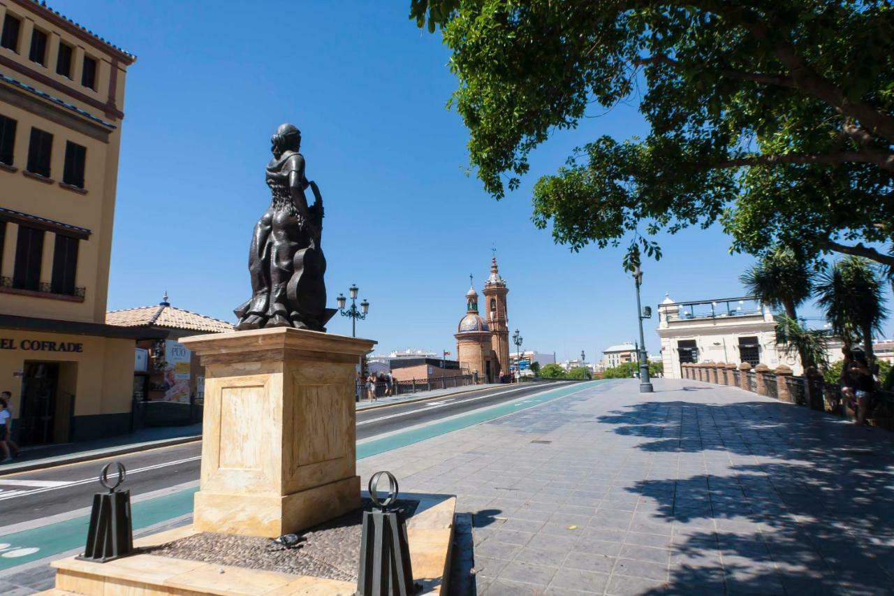 Corral De La O Triana Apartment Sevilla Bagian luar foto